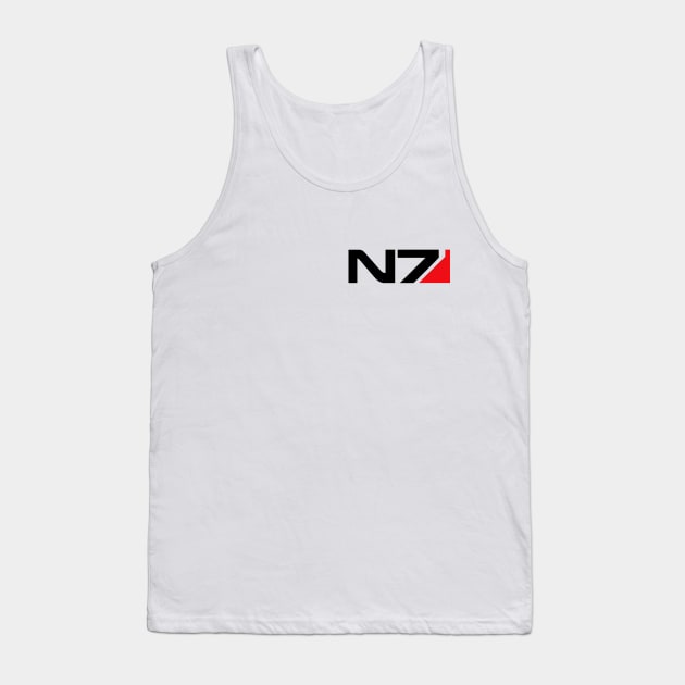 N7 Tank Top by rockychavez30